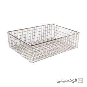 سبد اسپایسی بردینگ استیل مخصوص پولکی کردن مرغ کنتاکی